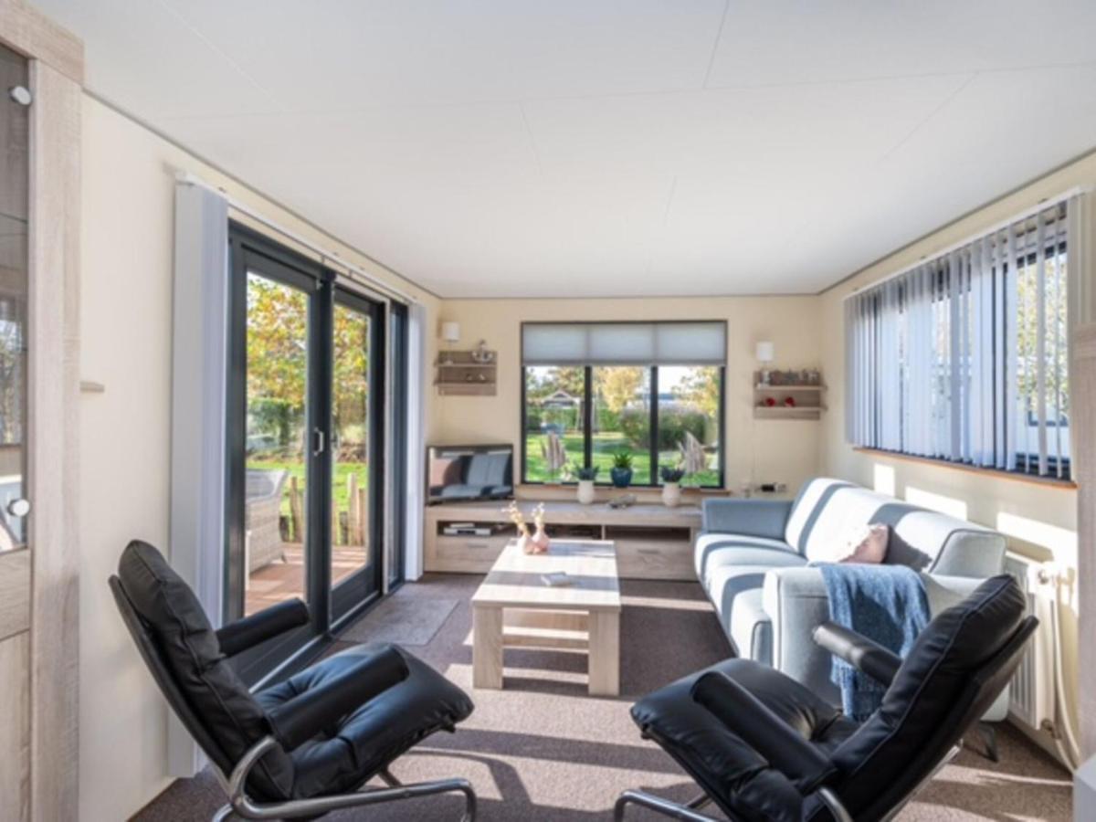 Chalet Sea Rocks With View And Garden Goedereede Exteriör bild